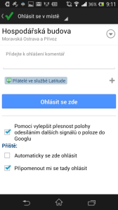 Ohlásit se