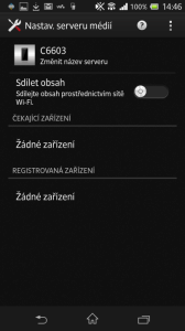 Telefon může sloužit jako multimediální server