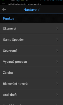 Možnosti nastavení