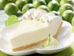 Nový Android 5 by se mohl jmenovat Limetkový koláč (Key lime pie)