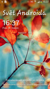 Na lockscreen jsem si dal nápis Svět Androida, protože mé srdce patří tomuto webu. Šéfe, dostanu za to přidáno? Na lockscreen jsem si dal nápis Svět Androida, protože mé srdce patří tomuto webu. Šéfe, dostanu za to přidáno?