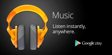 Banner Google Play Music