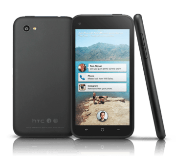 HTC First představuje jednoduchý design a plastové tělo