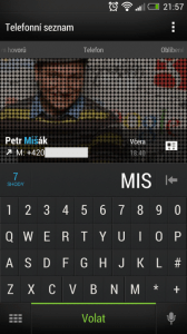 Vyhledávat z Dialeru lze i pomocí klasické klávesnice