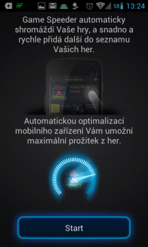Vysvětlení funkce Game speeder