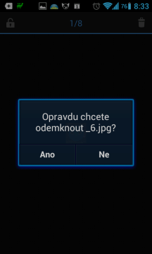 K souboru se dostanete jen po zadání hesla