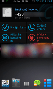 Po nepřijetí hovoru nabídne AMC zařazení na blacklist
