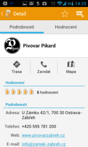 Pivovary (CZ/SK): detail pivovaru