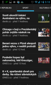 zprávy a počasí: aktuality ze sportu