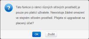 V rámci různých sítí vzdálené vytáčení funguje jen s prémiovým účtem