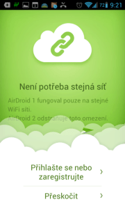 Novinky AirDroid 2.0: telefon a PC nemusí být ve stejné síti