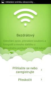 AirDroid komunikuje s počítačem bezdrátově