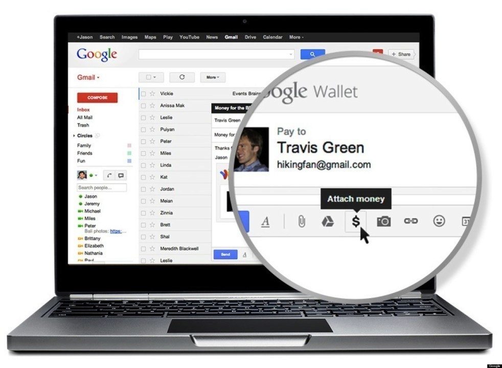 Gmail money send Gmail money send