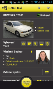 Profil vozu a řidiče