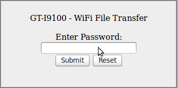 Webové rozhraní bude vyžadovat heslo