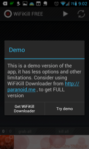 WifiKill: demoverze