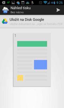 Tisk do PDF souboru
