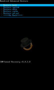 ClockworkMod Recovery