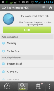 GO Cleaner & Task Manager: optimalizace telefonu