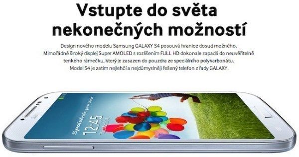 Samsung Galaxy S4 soutěž