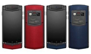 Vertu Ti v limitované červené a modré edici