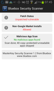 Bluebox Security Scanner