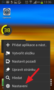 Systémové nastavení