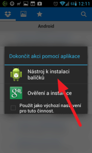 Spustili jsme instalaci