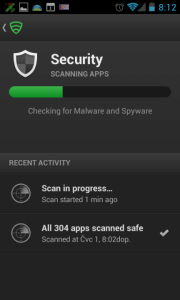 Sekce Security