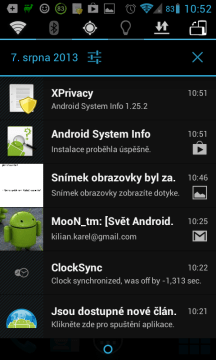 Po instalaci nového programu se XPrivacy zeptá, k jakým datům udělíte aplikaci přístup