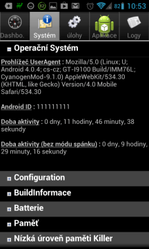Android System Info: podvržené Android ID