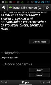 Nahrávání osobních poznámek na server