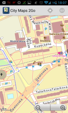 Mapa pražských Hájů