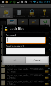 File Locker: zašifrování souboru