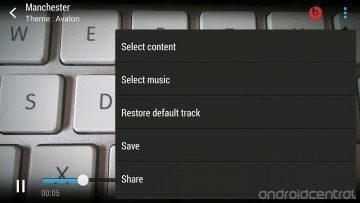 Snímek obrazovky z Androidu 4.3 pro HTC One