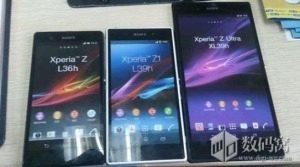 Sony Xperia Z1 spolu s Xperií Z a Xperií Z Ultra