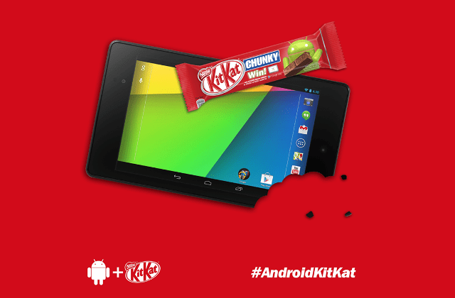 Android KitKat Nestle Germany