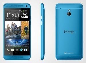 HTC One Mini v modré barvě