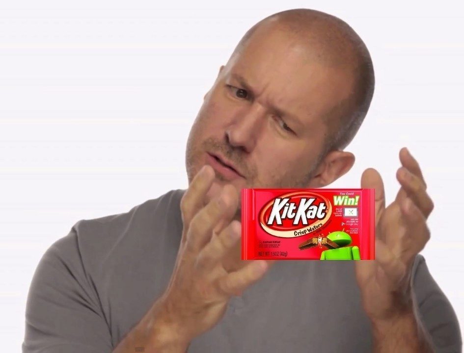 Jony Ive KitKat Jony Ive KitKat