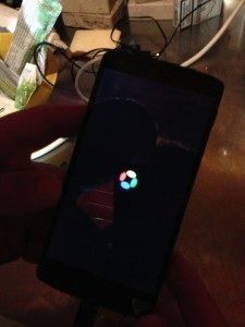 Nexus 5 - bootovací animace