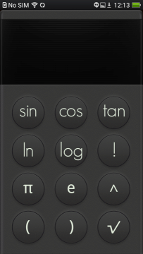Calculator - pokročilé funkce