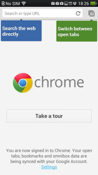 Prohlížeč Chrome