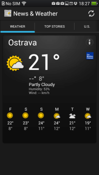 News and Weather