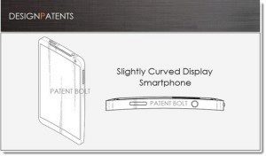 Samsung získal patent na telefon s displejem zakřiveným podle svislé osy