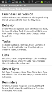 Google Tasks Organizer