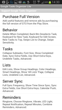 Google Tasks Organizer