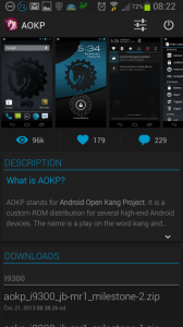 Představení ROM AOKP