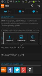 Představení ROM MIUI