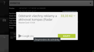 Odstranění reklamy za 33 Kč