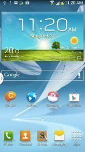 Android 4.3 pro Galaxy Note 2 N7100